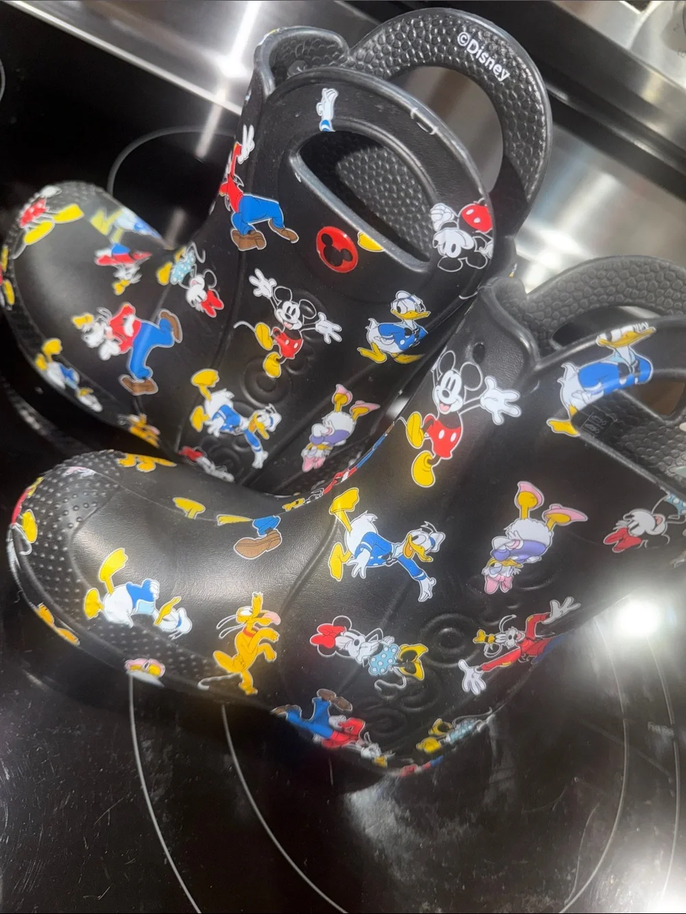 Disney Crocs Mickey Kids Rain Boots